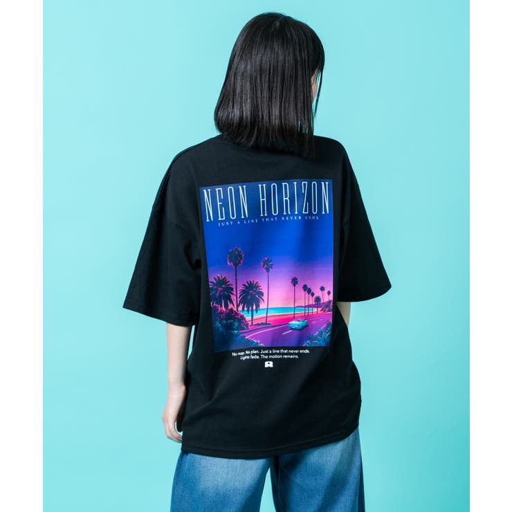 ブラック | 半袖Tシャツ メンズ SIDEWAY | improves