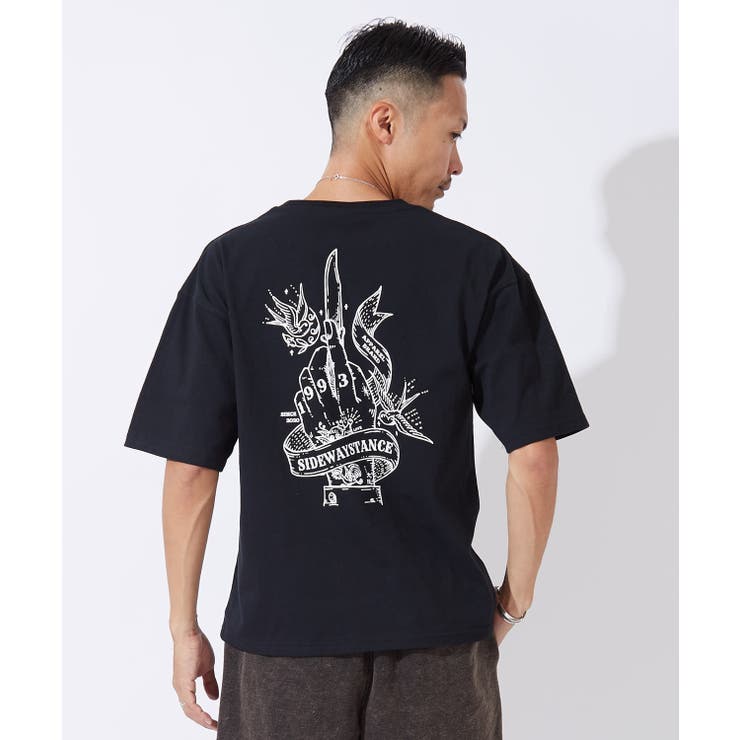 ブラック | 半袖Tシャツ メンズ レディース | improves