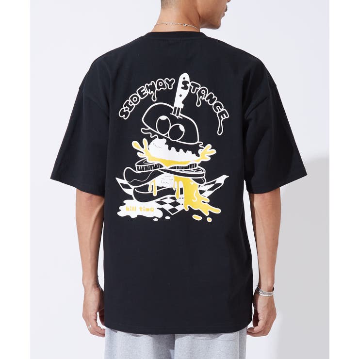 ブラック | 半袖Tシャツ メンズ レディース | improves