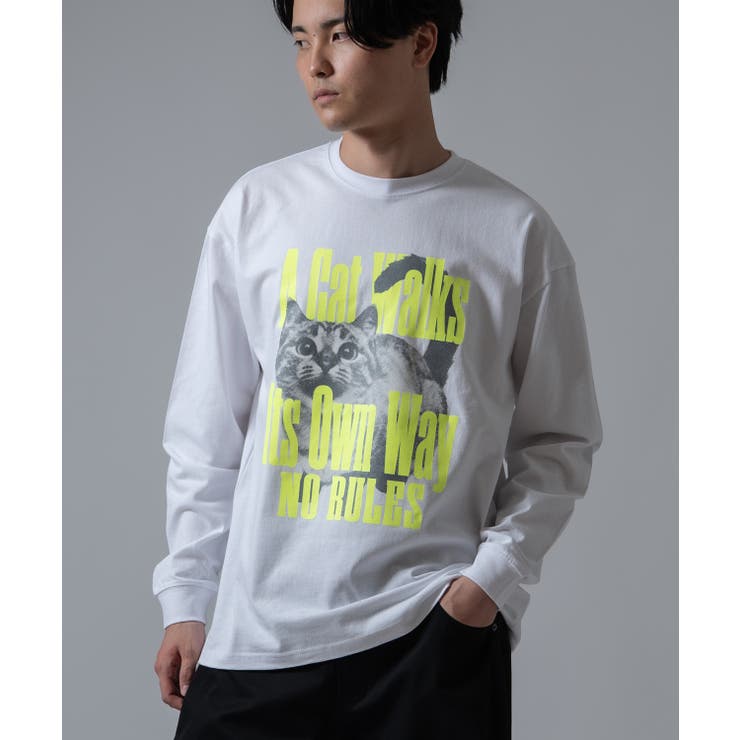 長袖Tシャツ メンズ SIDEWAY | improves | 詳細画像1 