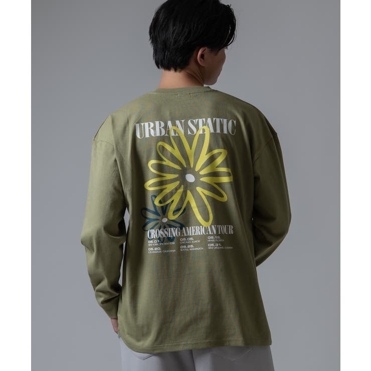 カーキ | Tシャツ メンズ SIDEWAY | improves