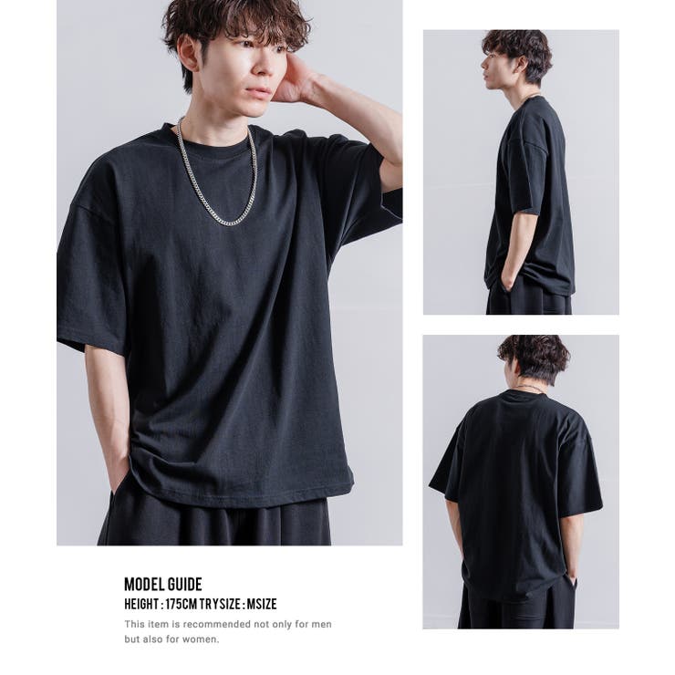 T-CRAOR T-shirt with inside-out effect｜ブラック｜メンズ｜DIESEL