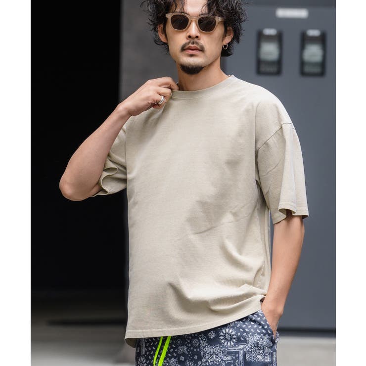 ベージュ | 半袖Tシャツ メンズ SIDEWAY | improves