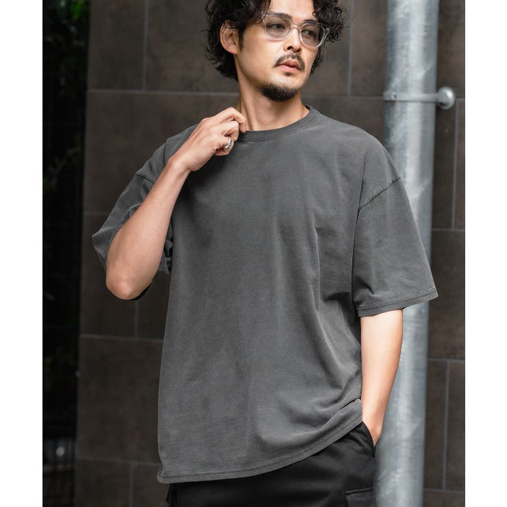 ブラック | 半袖Tシャツ メンズ SIDEWAY | improves