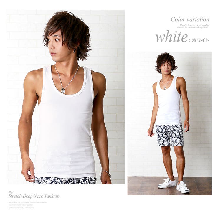 グラブインハリウッド リラックスフィット タンクトップ WH-L/日本製 Grab In Hollywood Heavy Weight Relax Fit Tank Top (グラブ