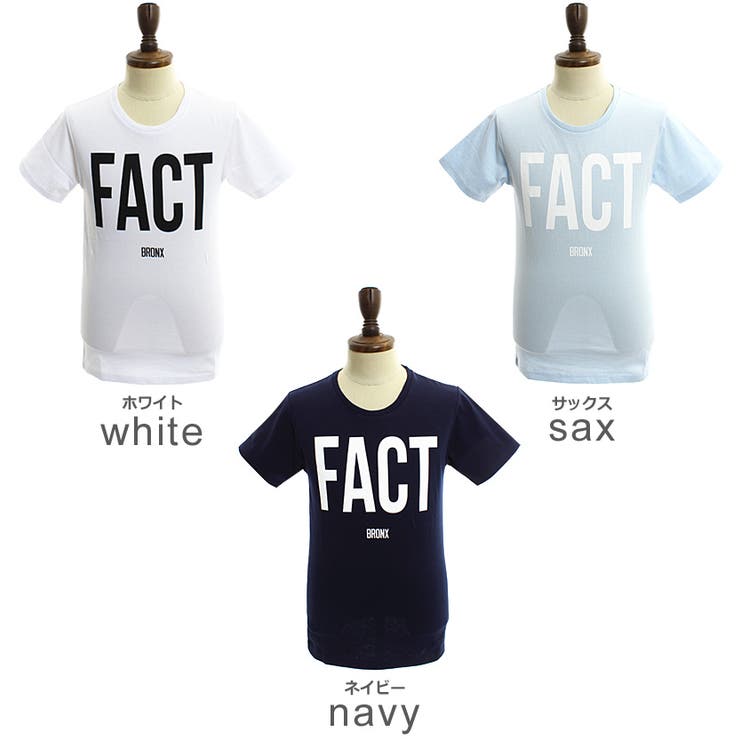 Tシャツ メンズFACTロゴ クルーネック[品番：IP000003079]｜improves