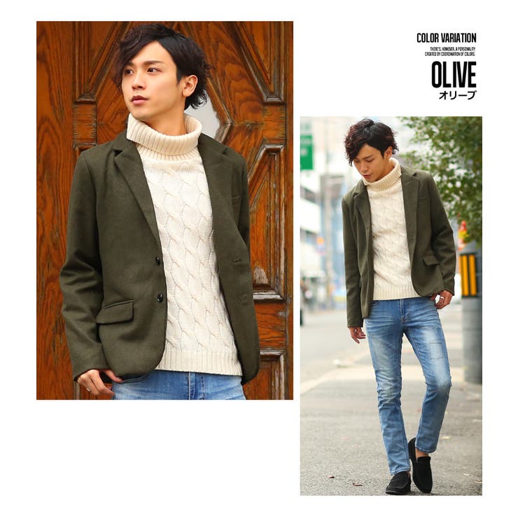 45RPM ウール メルトンテーラードジャケット ネイビー サイズ2￼ 45RPM ウール メルトンテーラードジャケット ネイビー サイズ2￼