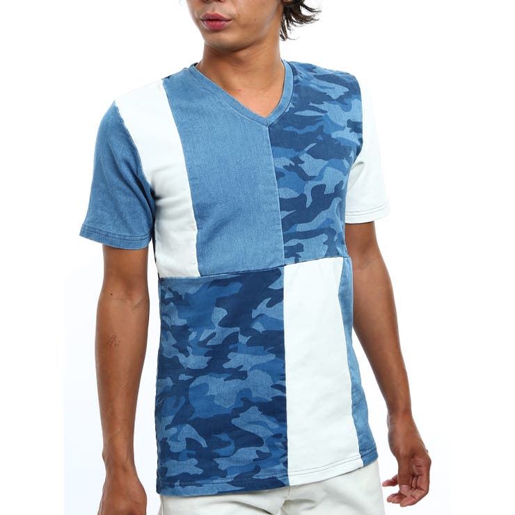 AULA ALA デニムパッチワーク Tシャツ AULA ALA デニムパッチワーク Tシャツ 楽天市場】パッチワーク