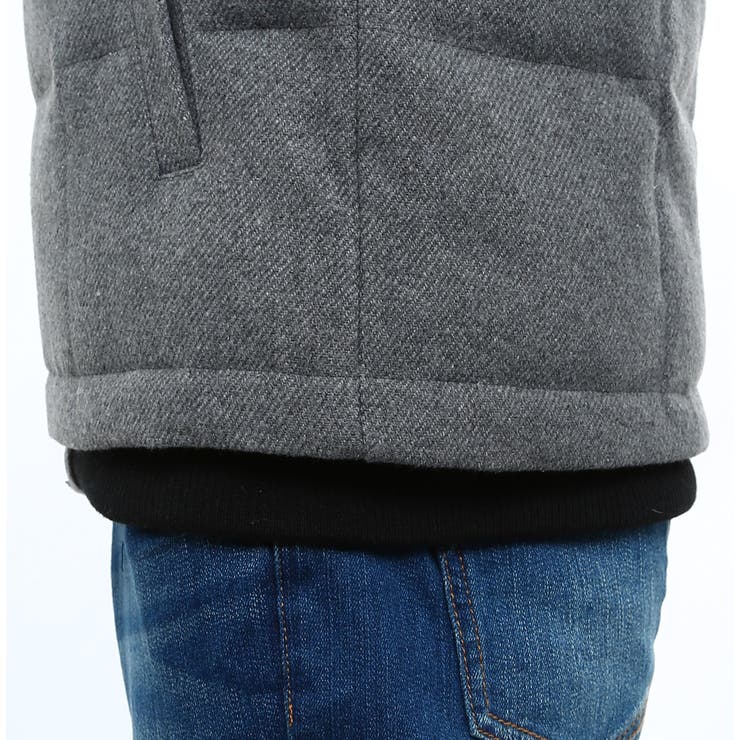 comfy ダウンベスト　青　グレー　M インサレーション　匿名配送 CMF OUTDOOR GARMENT 「CMF DOWN VEST - ダウンベスト」 - Mate