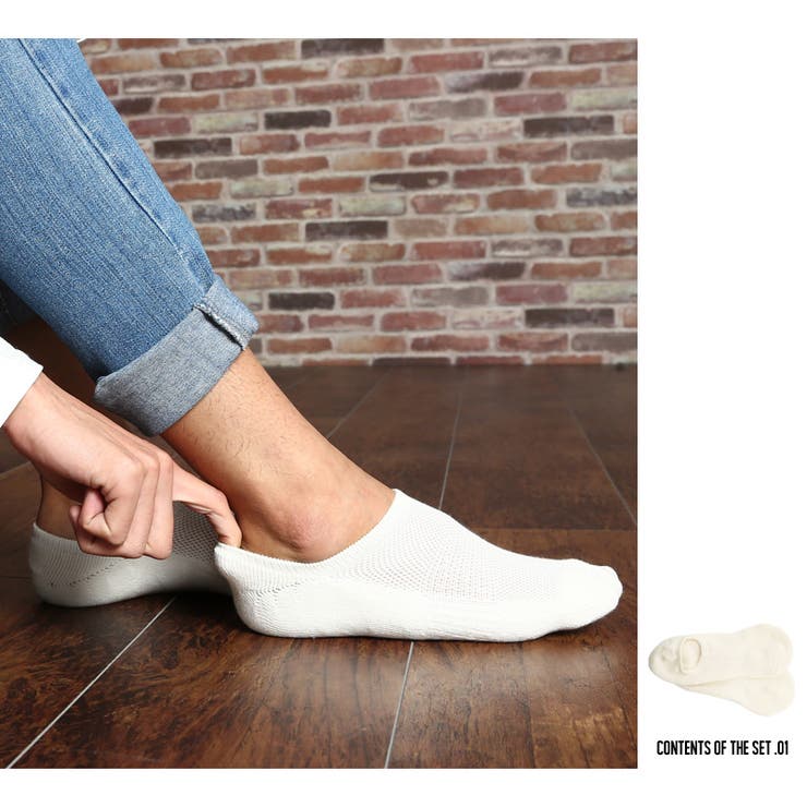 メンズファッション 三足セットフットカバーインナー 下着 | improves | 詳細画像2 