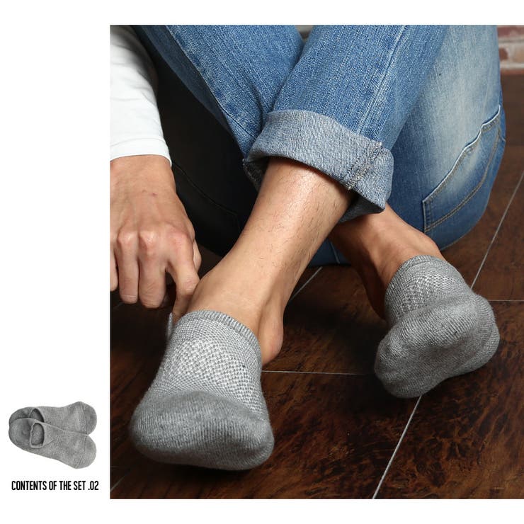 メンズファッション 三足セットフットカバーインナー 下着 | improves | 詳細画像3 