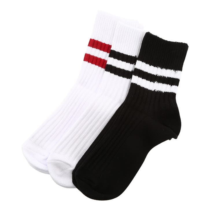 Ａ | メンズファッション 三足セットラインソックスインナー 下着 | improves