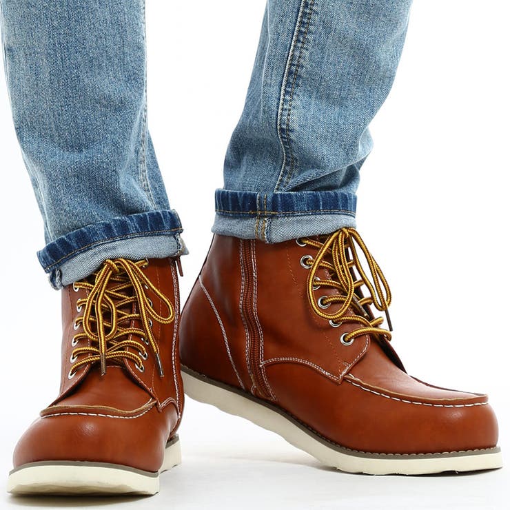 ブーツ メンズ レースアップブーツ 品番 Ip Improves インプローブス のメンズ ファッション通販 Shoplist ショップリスト