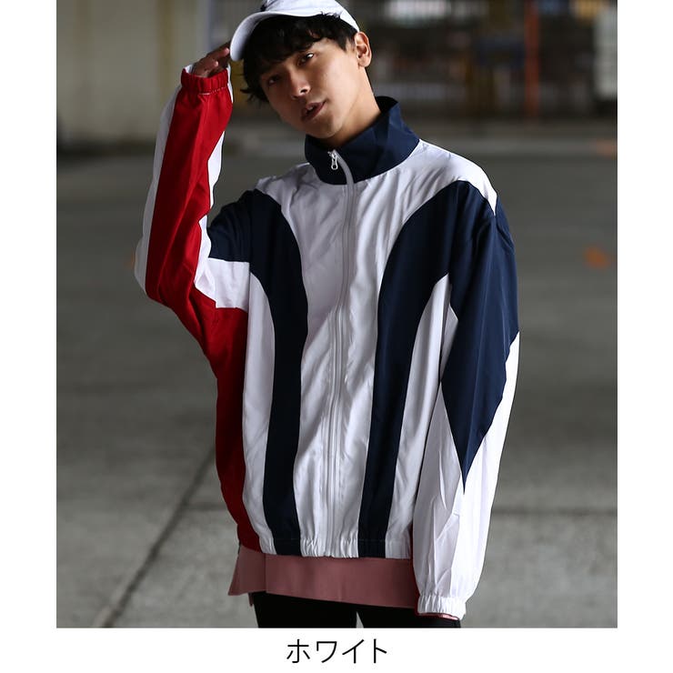 トラックジャケット メンズ シャカシャカ[品番:IP000004224 トラックジャケット メンズ シャカシャカ[品番:IP000004224