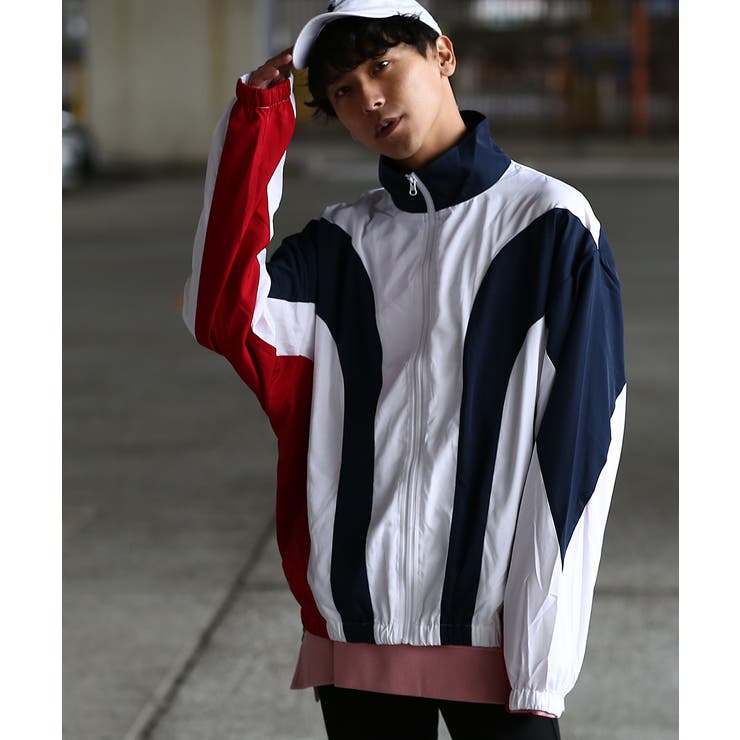 トラックジャケット メンズ シャカシャカ[品番:IP000004224 トラックジャケット メンズ シャカシャカ[品番:IP000004224