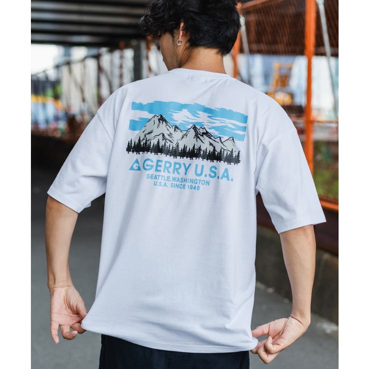 ホワイト | Tシャツ メンズ GERRY | improves