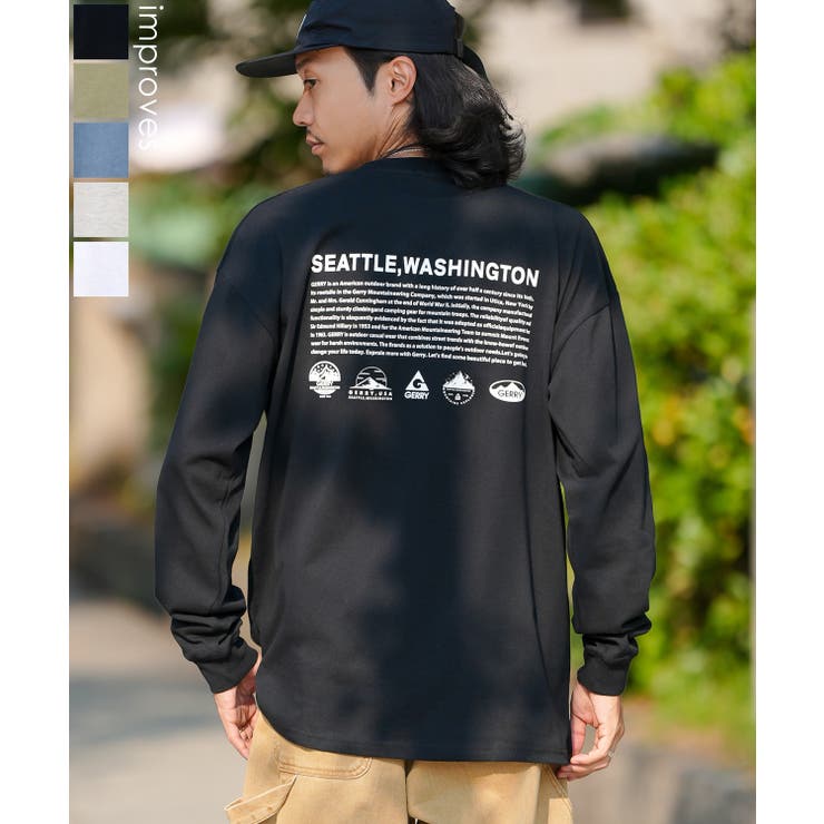 長袖Tシャツ メンズ GERRY | improves | 詳細画像1 