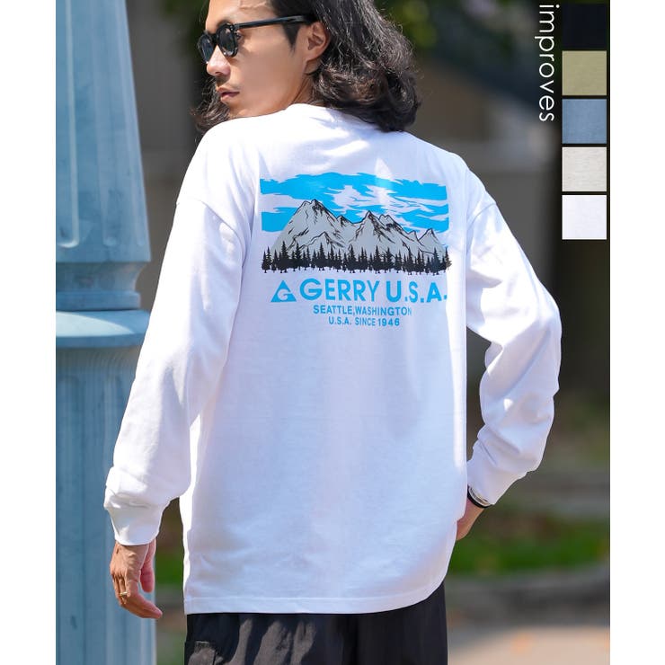 長袖Tシャツ メンズ GERRY | improves | 詳細画像1 