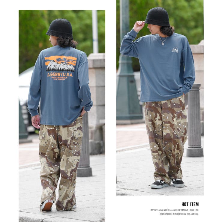 長袖Tシャツ メンズ GERRY | improves | 詳細画像13 