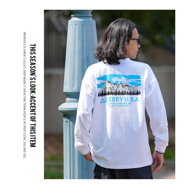 長袖Tシャツ メンズ GERRY | improves | 詳細画像15 