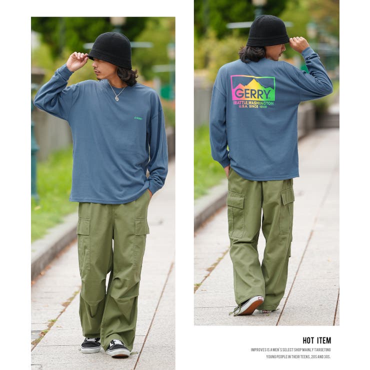 長袖Tシャツ メンズ GERRY | improves | 詳細画像10 