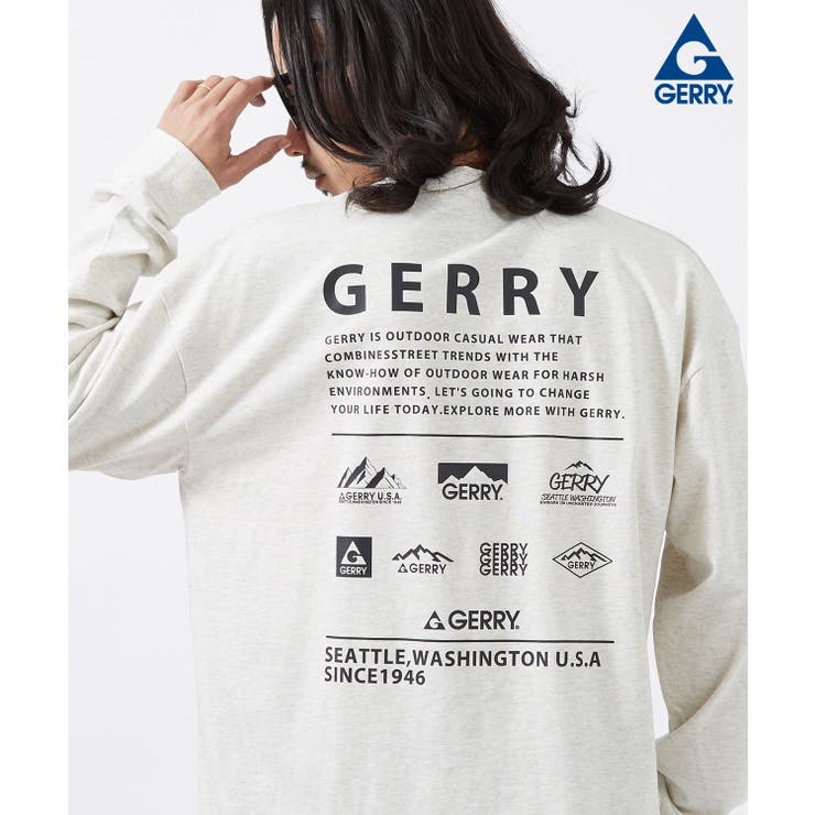 オートミール | 長袖Tシャツ メンズ GERRY | improves