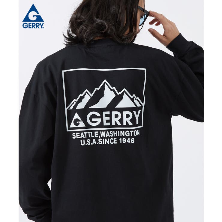 ブラック | 長袖Tシャツ メンズ GERRY | improves