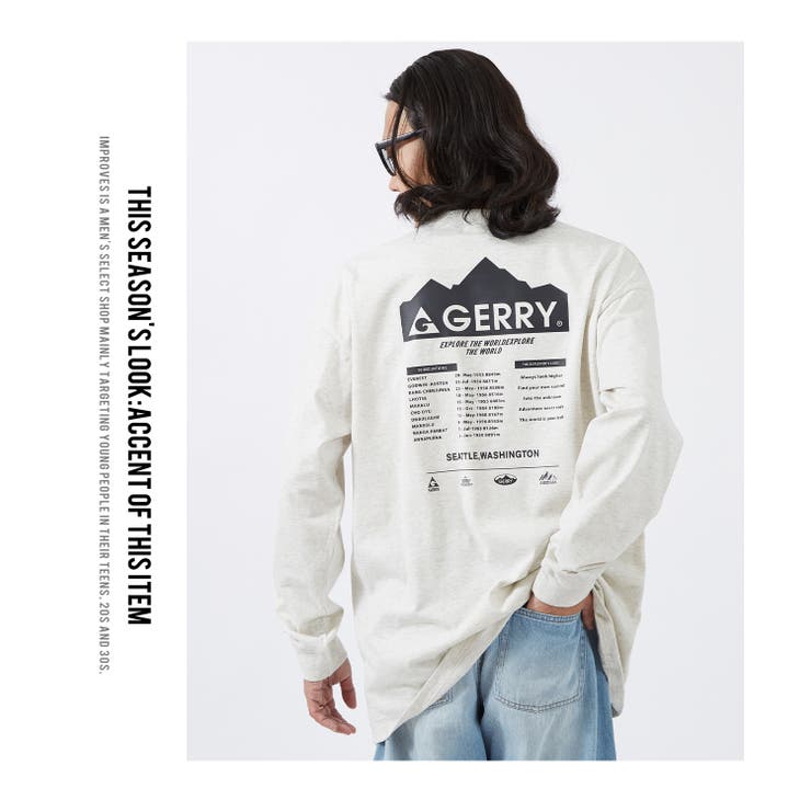 長袖Tシャツ メンズ GERRY | improves | 詳細画像13 