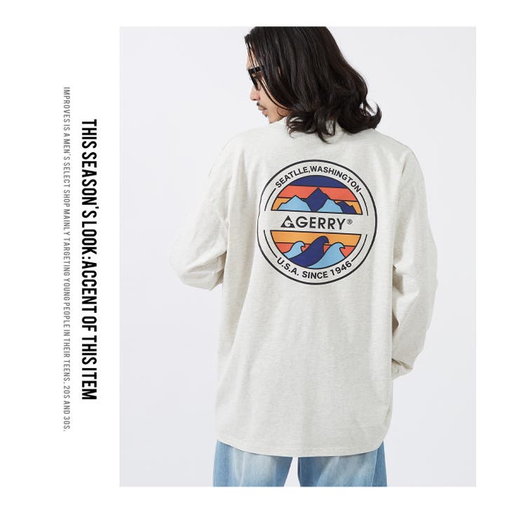 長袖Tシャツ メンズ GERRY | improves | 詳細画像13 