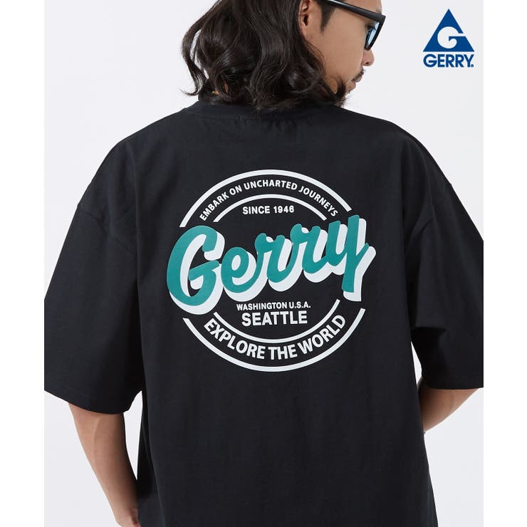 ブラック | 半袖Tシャツ メンズ GERRY | improves