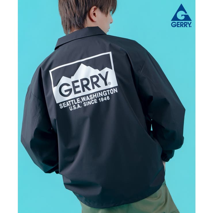 ブラック | コーチジャケット メンズ GERRY | improves