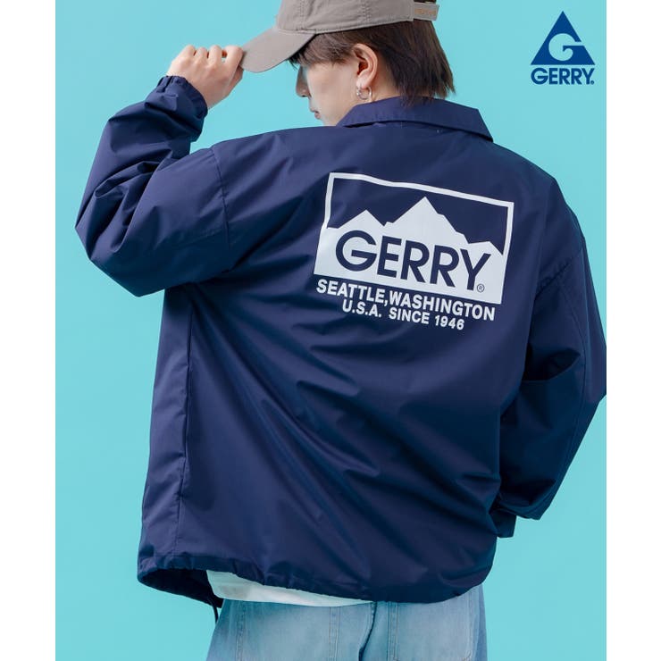 ネイビー | コーチジャケット メンズ GERRY | improves