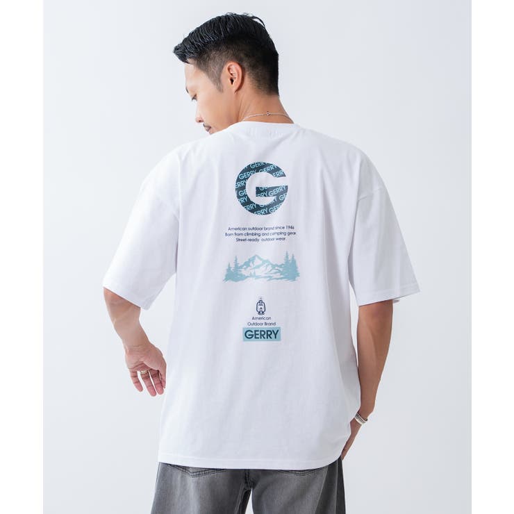 ホワイト | 半袖Tシャツ メンズ GERRY | improves