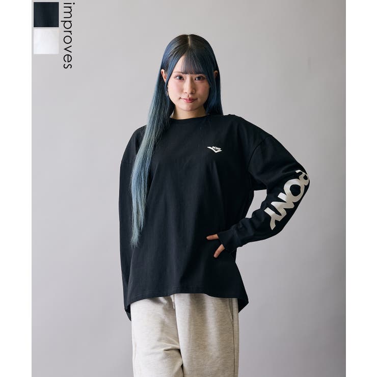 長袖Tシャツ メンズ ロンT | improves | 詳細画像1 
