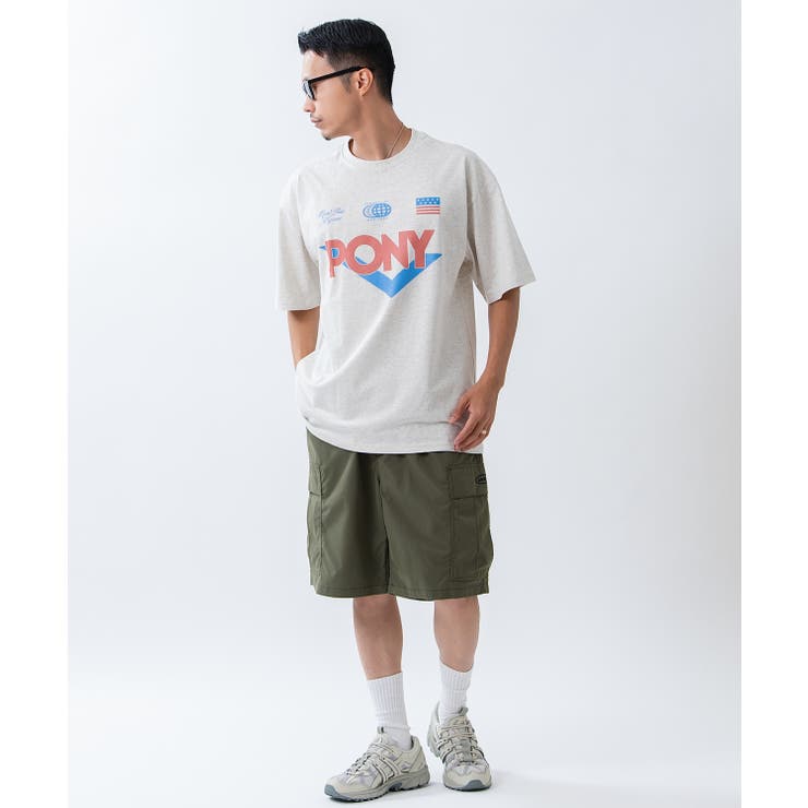 半袖Tシャツ メンズ PONY | improves | 詳細画像1 