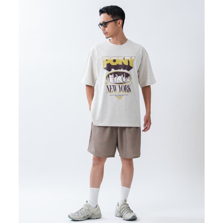 半袖Tシャツ メンズ PONY | improves | 詳細画像1 