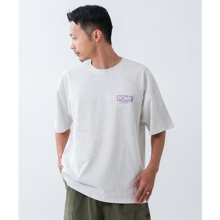 半袖Tシャツ メンズ PONY | improves | 詳細画像3 