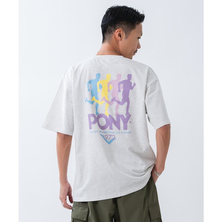 アッシュ | 半袖Tシャツ メンズ PONY | improves