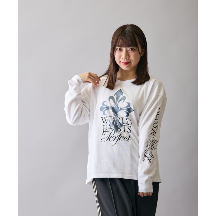 ホワイト | 長袖Tシャツ メンズ RUSS | improves