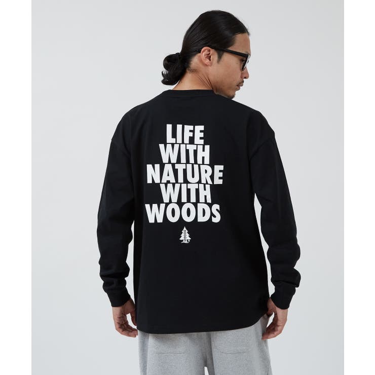 長袖Tシャツ メンズ WOODS別注 | improves | 詳細画像12 
