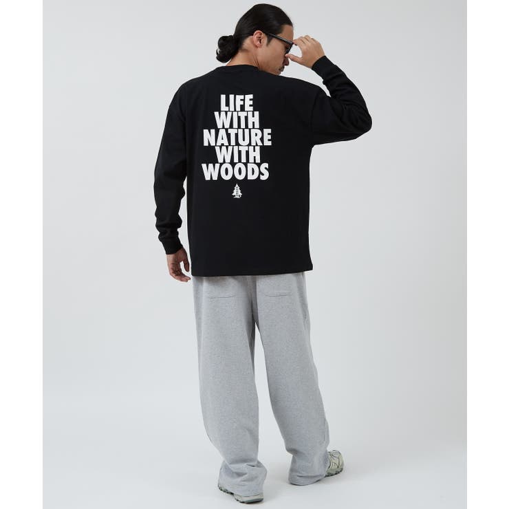 長袖Tシャツ メンズ WOODS別注 | improves | 詳細画像15 