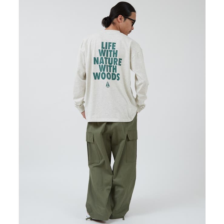 長袖Tシャツ メンズ WOODS別注 | improves | 詳細画像5 