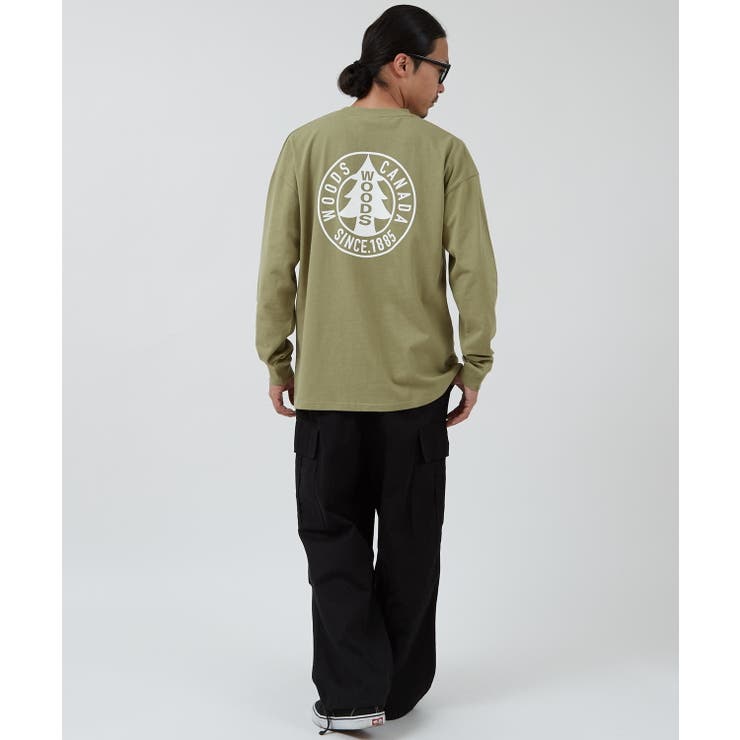 長袖Tシャツ メンズ WOODS別注 | improves | 詳細画像11 