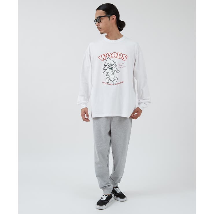 長袖Tシャツ メンズ WOODS別注 | improves | 詳細画像5 