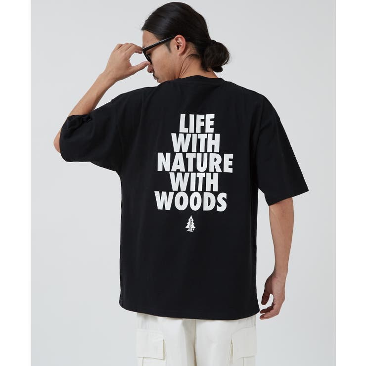 半袖Tシャツ メンズ WOODS別注 | improves | 詳細画像2 
