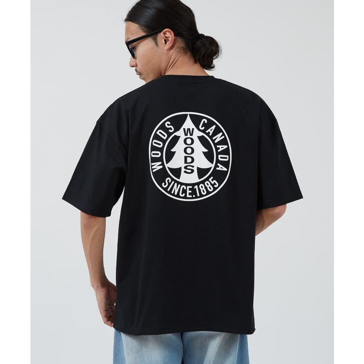 半袖Tシャツ メンズ WOODS別注 | improves | 詳細画像2 