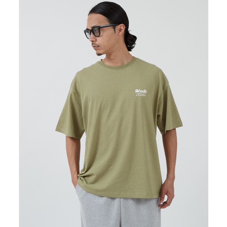 半袖Tシャツ メンズ WOODS別注 | improves | 詳細画像14 