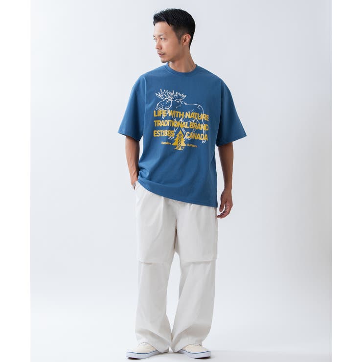 半袖Tシャツ メンズ WOODS別注 | improves | 詳細画像5 