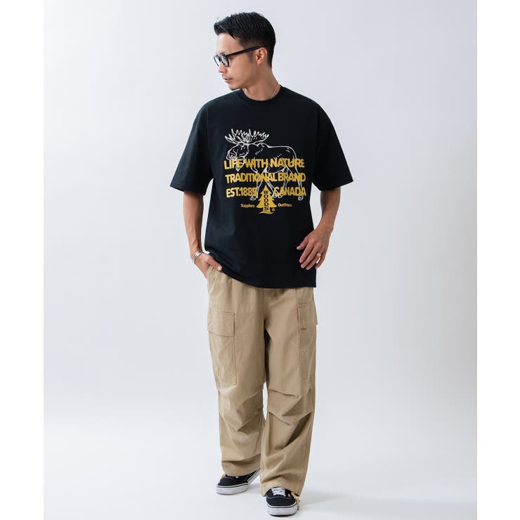 半袖Tシャツ メンズ WOODS別注 | improves | 詳細画像9 