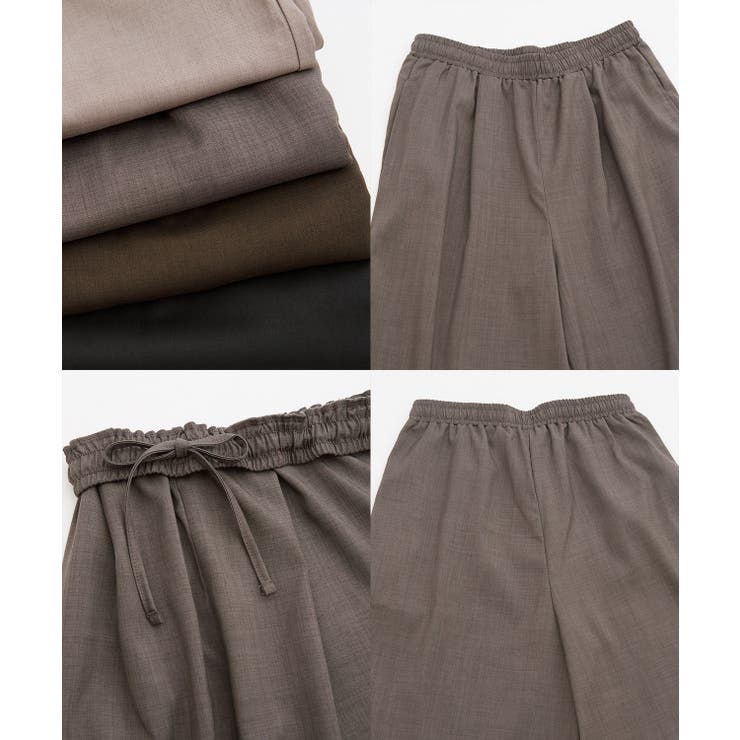 スラックス メンズ ワイドパンツ | improves | 詳細画像13 